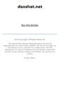Mobile Screenshot of daxshat.net